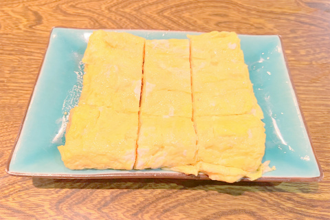 茨城県常総市水海道宝町にある「居酒屋 酔処 竹」厚焼き玉子