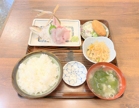 茨城県取手市本郷5丁目にある定食、食堂の「お食事処 ふる川」気まぐれ定食