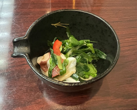 東京都荒川区東尾久2丁目にある和食店「味平」お通し