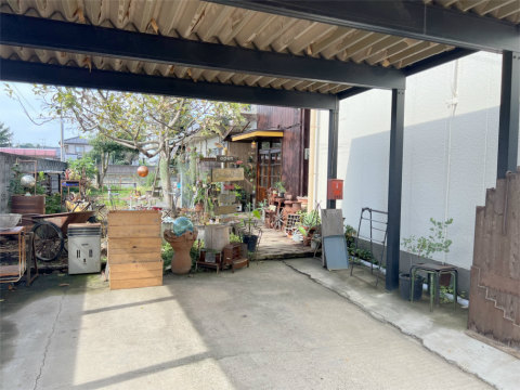 茨城県下妻市下妻乙にあるカフェ「チャンブルコーナー(Chample Corner)」店舗外観