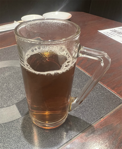 神奈川県横浜市緑区鴨居1丁目にある居酒屋「個室居酒屋 海鮮居酒屋 はなの舞 鴨居駅北口店」ウーロン茶(ホット)