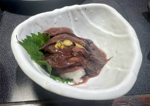 神奈川県横浜市緑区鴨居1丁目にある居酒屋「個室居酒屋 海鮮居酒屋 はなの舞 鴨居駅北口店」《日本海産》ホタルイカの沖漬け