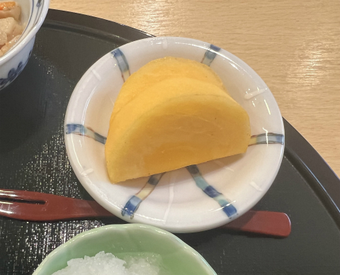 東京都町田市成瀬が丘1丁目にある「てんぷら加藤」てんぷら膳のお新香