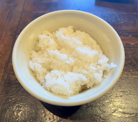 茨城県下妻市堀篭にある焼肉店「焼肉ダイニング百萬 下妻店」得盛りセットのライス