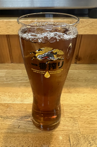 茨城県筑西市乙にある焼鳥店、居酒屋の「大衆酒場 とりつね」ウーロン茶