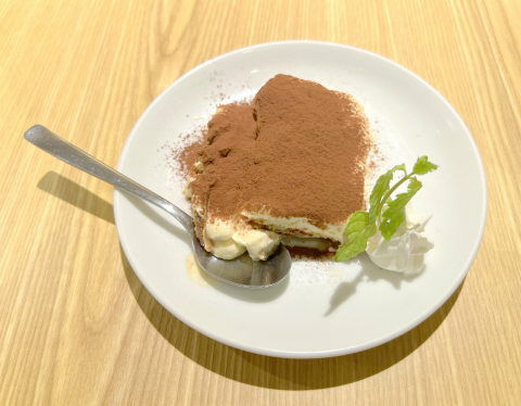 東京都練馬区東大泉5丁目にあるイタリアンのお店「スパゲッティ専門店 とすかーな 大泉学園前店」自家製ドルチェ(ティラミス)