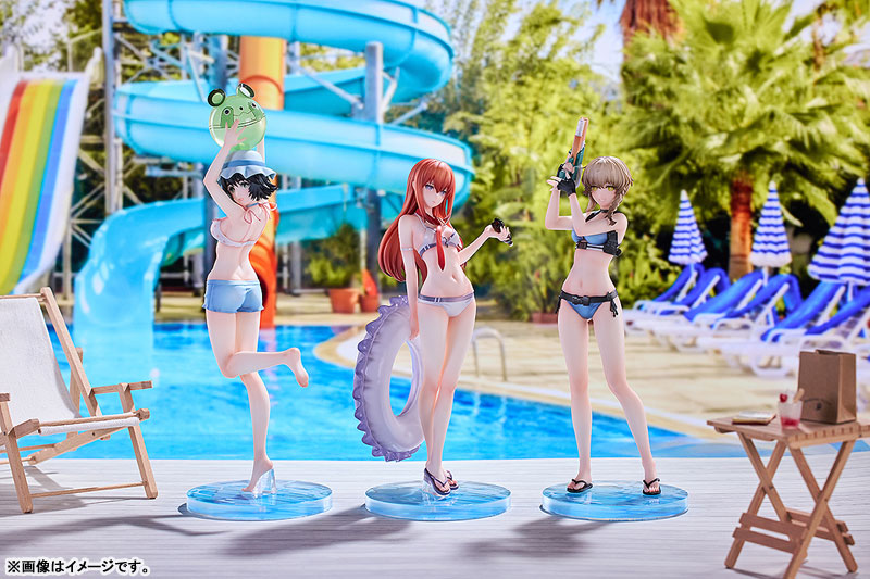 STEINS;GATE 牧瀬紅莉栖＆椎名まゆり＆阿万音鈴羽 水着Ver. セット 1/7スケール 完成品フィギュア