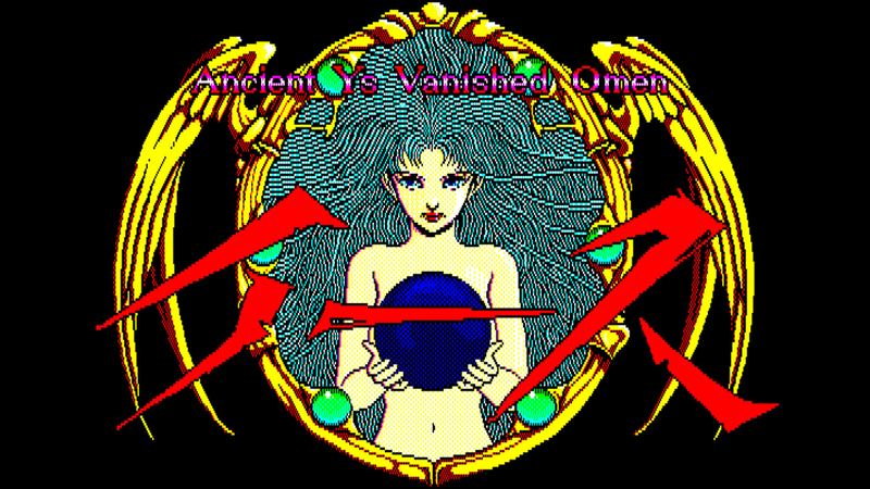 イース（PC-8801mkIISR）画像１