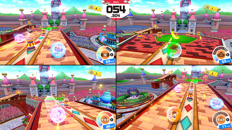 スーパーモンキーボール バナナランブル　ゲーム画面６