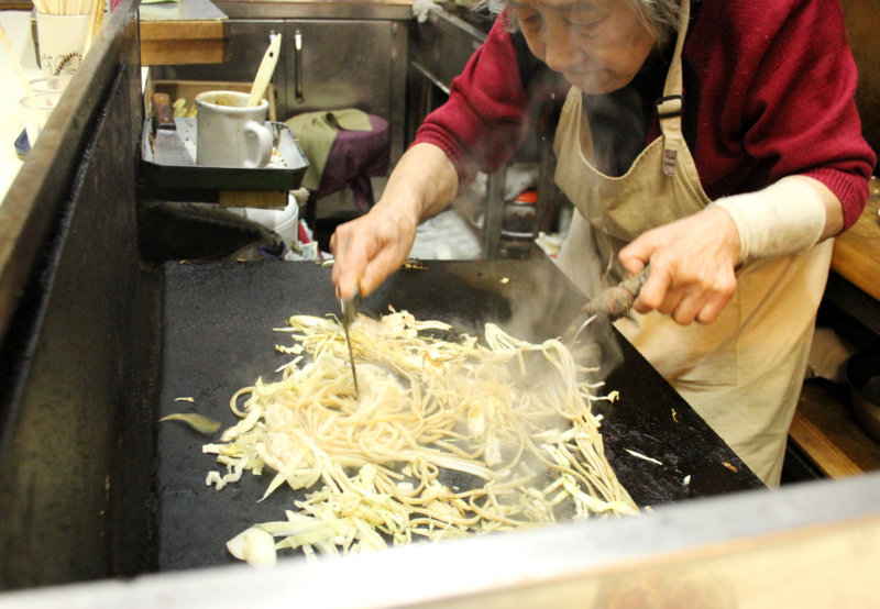 だるま堂の焼うどん