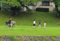 京都新聞写真コンテスト　朝トレ家族