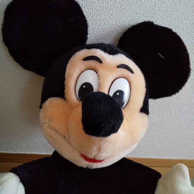 【激レア】ミッキーの手　レトロ　ぬいぐるみ ミッキー ミニー レトロ ぬいぐるみ クラッシック オールド