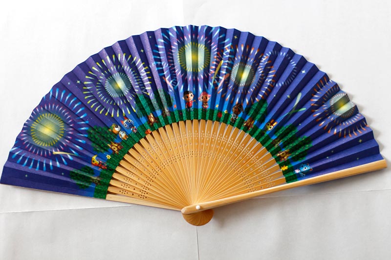 クラブニンテンドー景品 キャラクター絵扇子 任天堂 クラブニンテンドー景品 キャラクター絵扇子 任天堂 任天堂直営