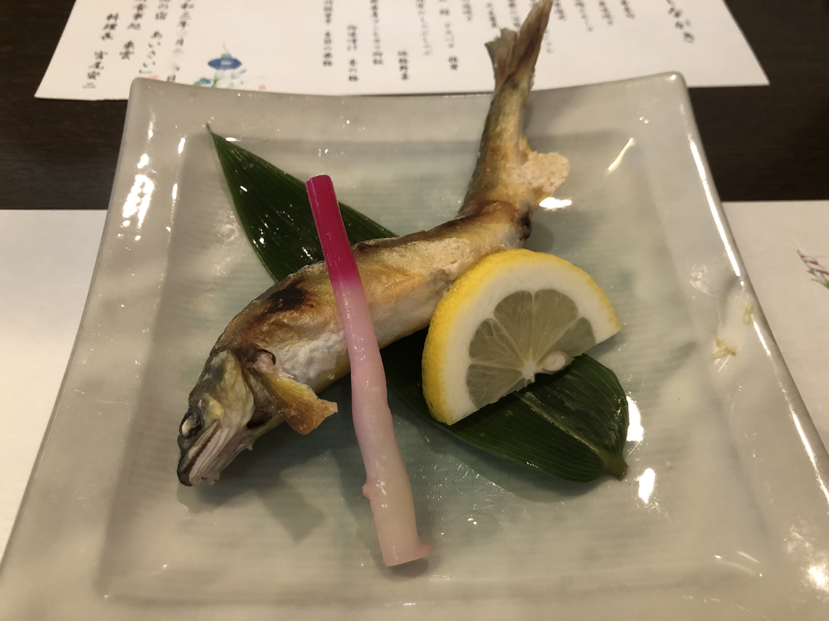 魚の塩焼き