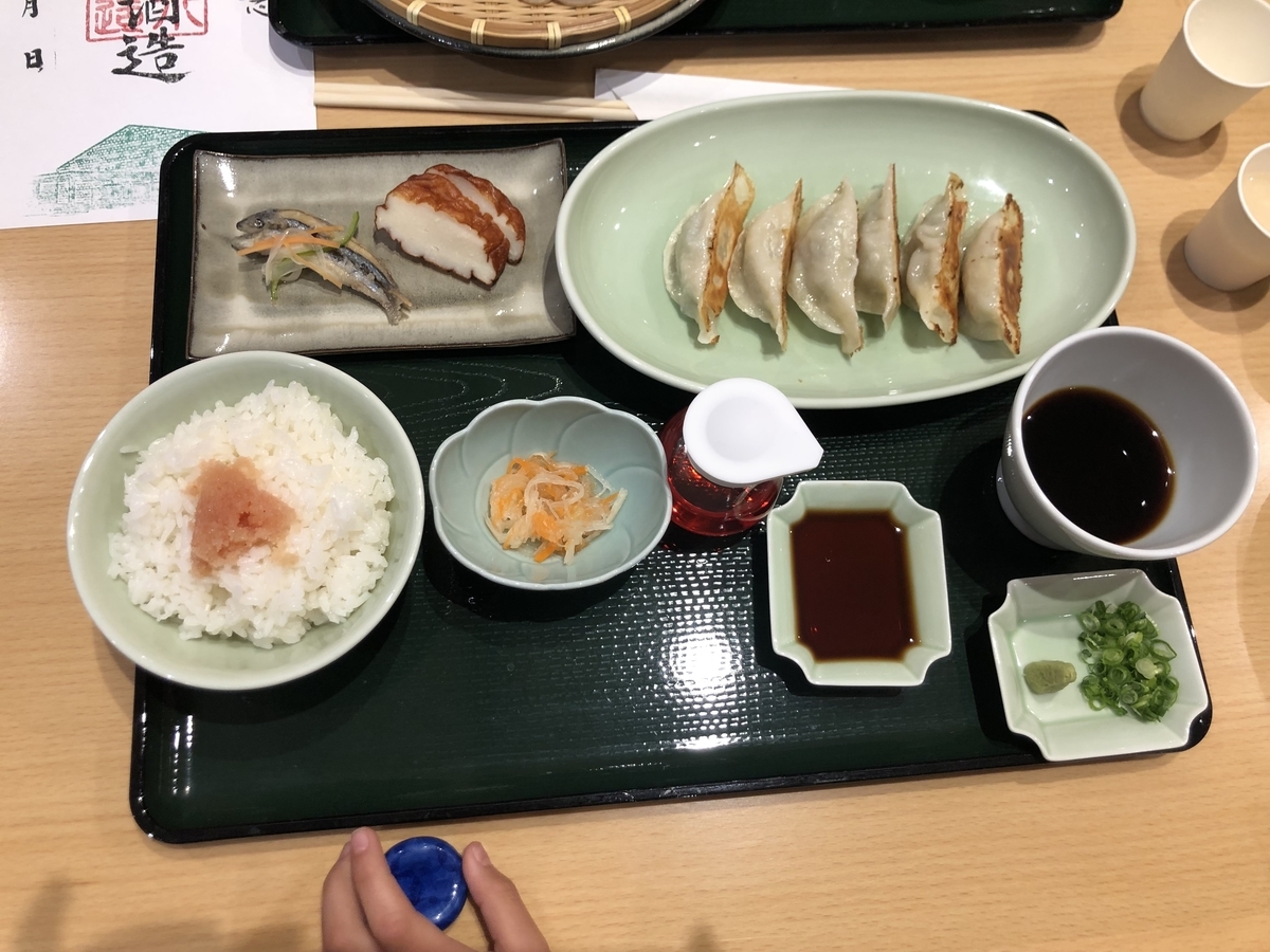 餃子定食のイメージ