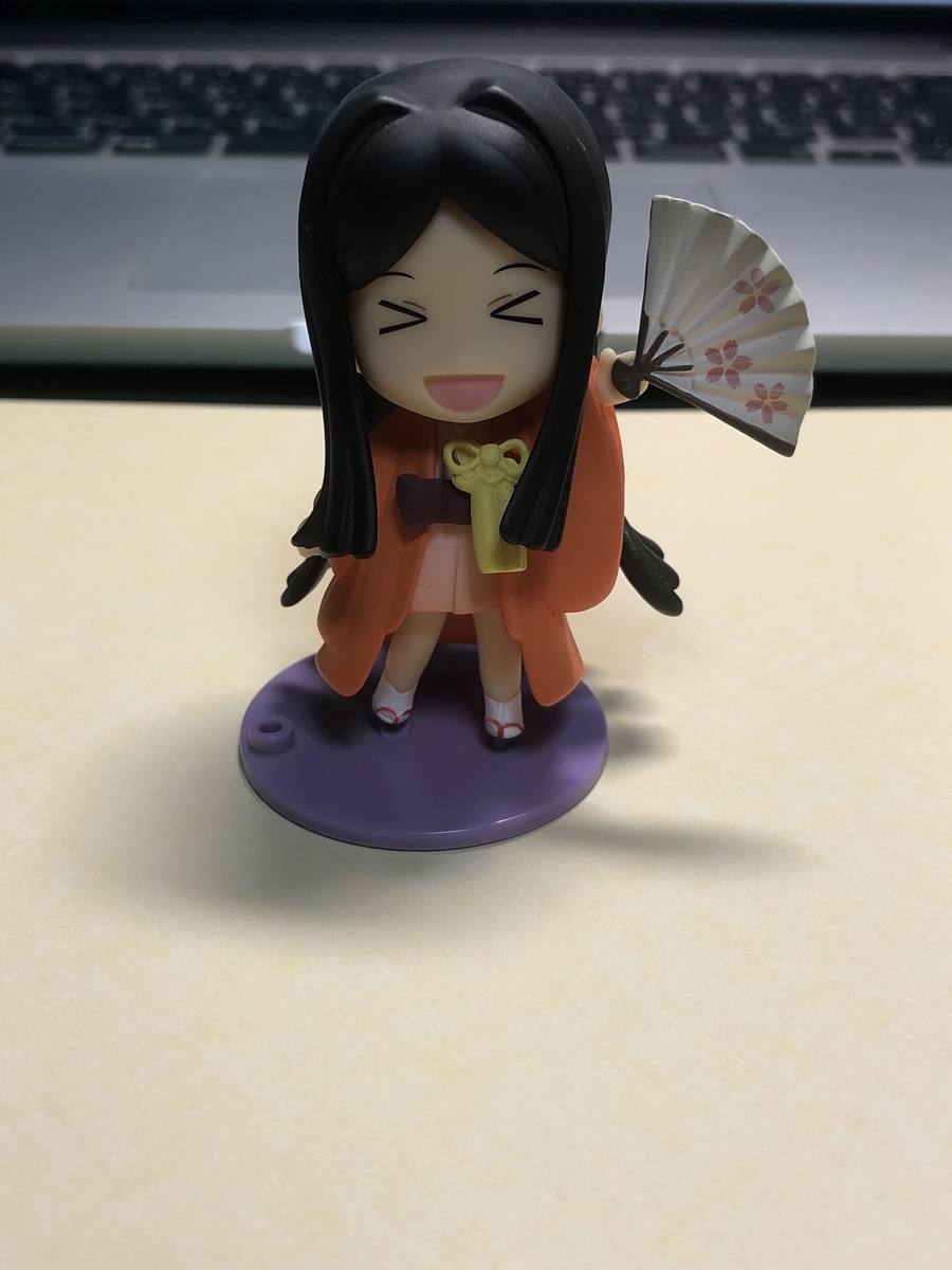諏訪で買った諏訪姫のフィギュア