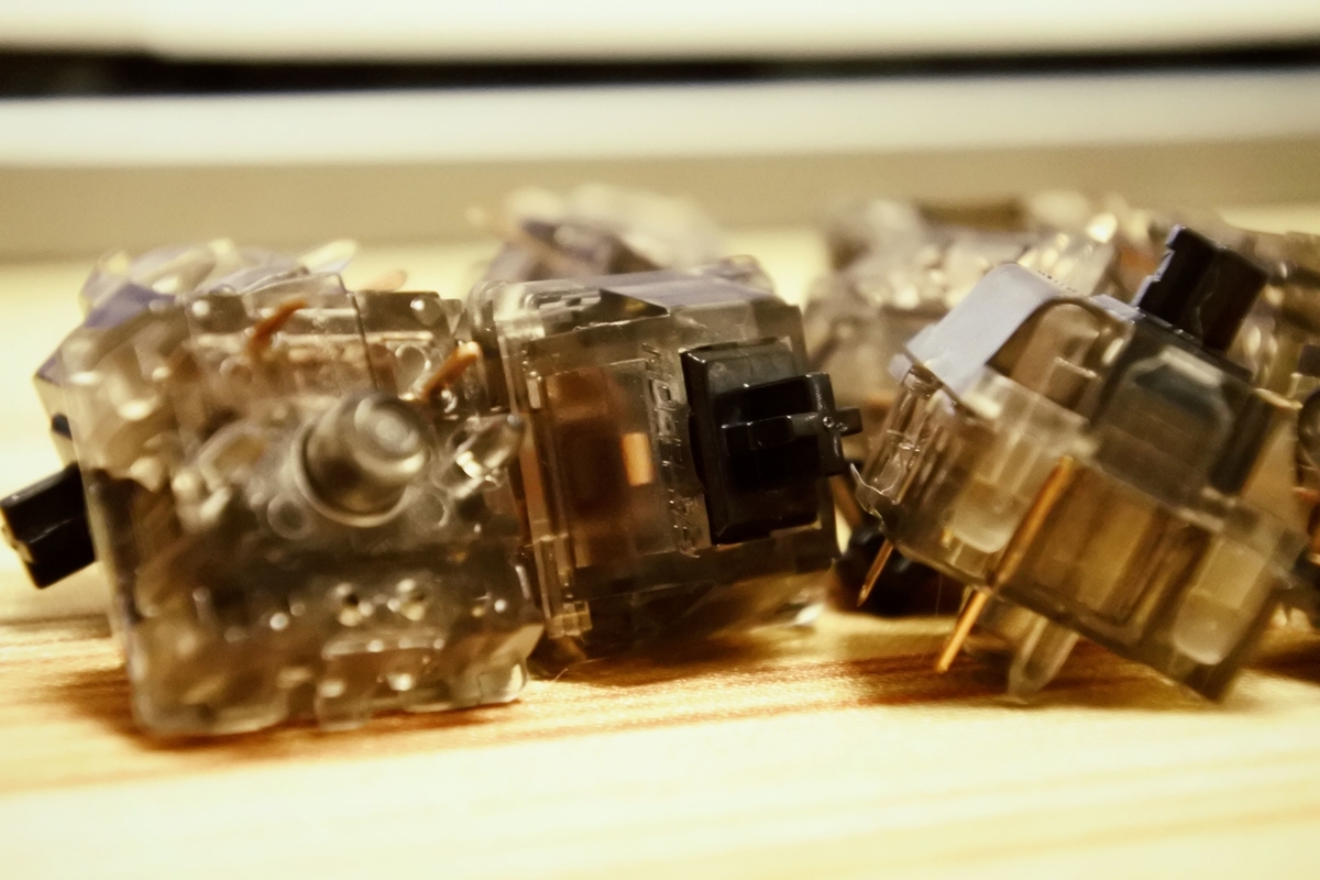 キースイッチ 抱き合わせ3種類 TTC製タクタイルキースイッチ3種に触れる - いつか消える文章