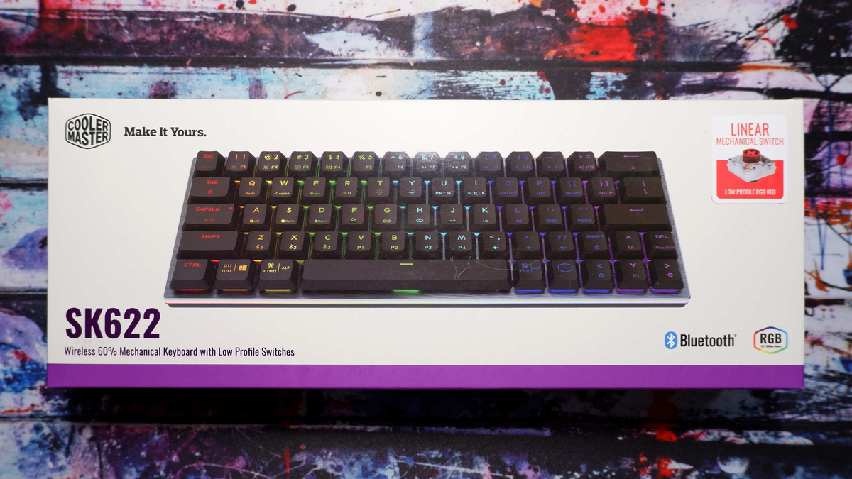 ロープロファイルゲーミングメカニカルキーボード CoolerMaster SK622