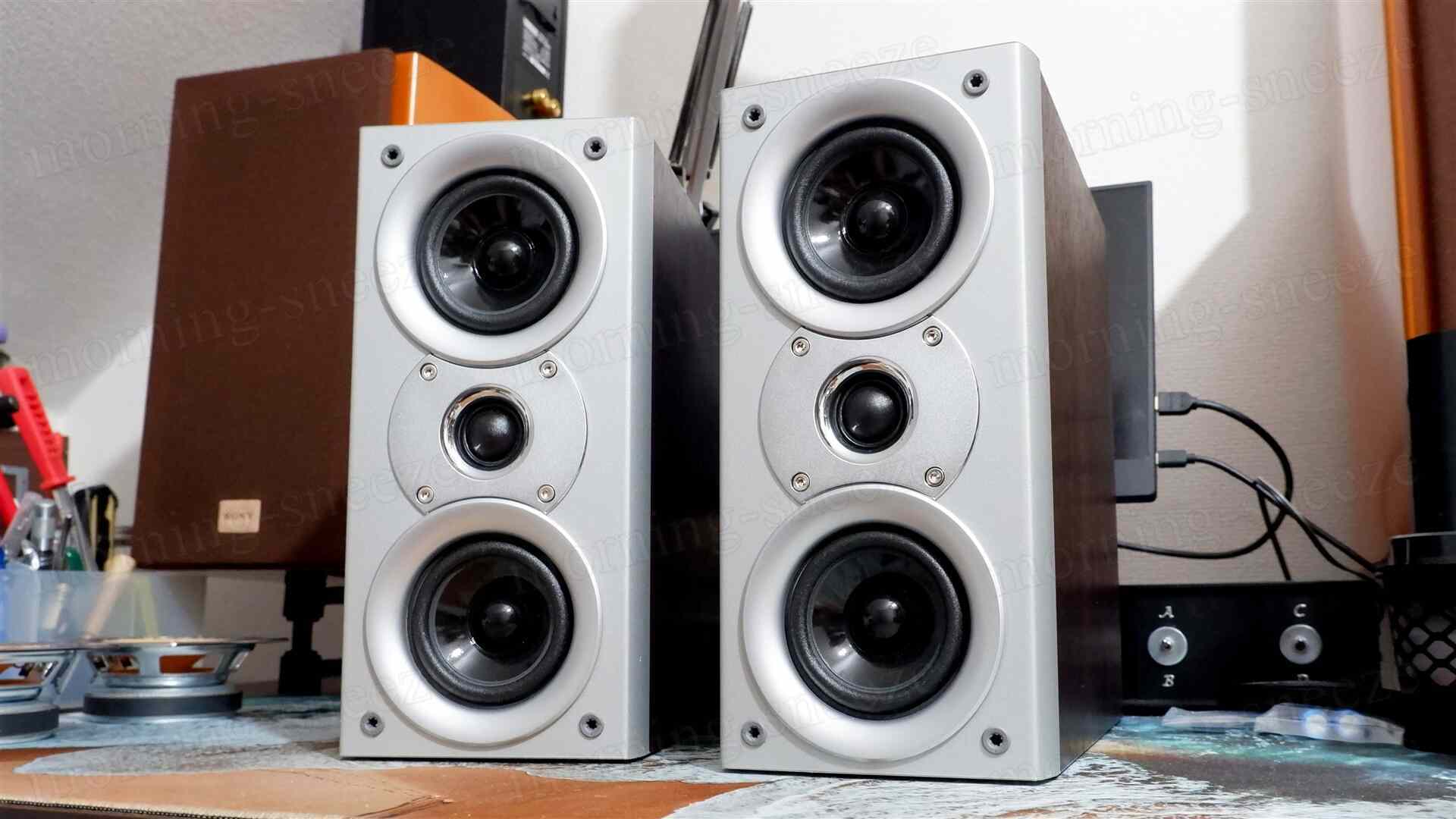 SHARP SD-KV100 リファイン スピーカー SHARP SD-KV100 をチューンアップする （失敗） （前編