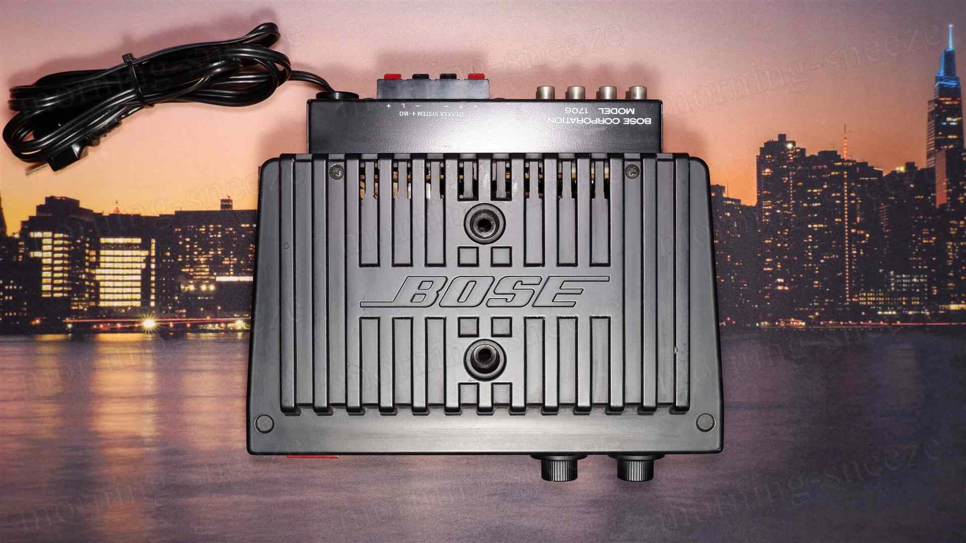 BOSE 1706 を使ってみる - いつか消える文章
