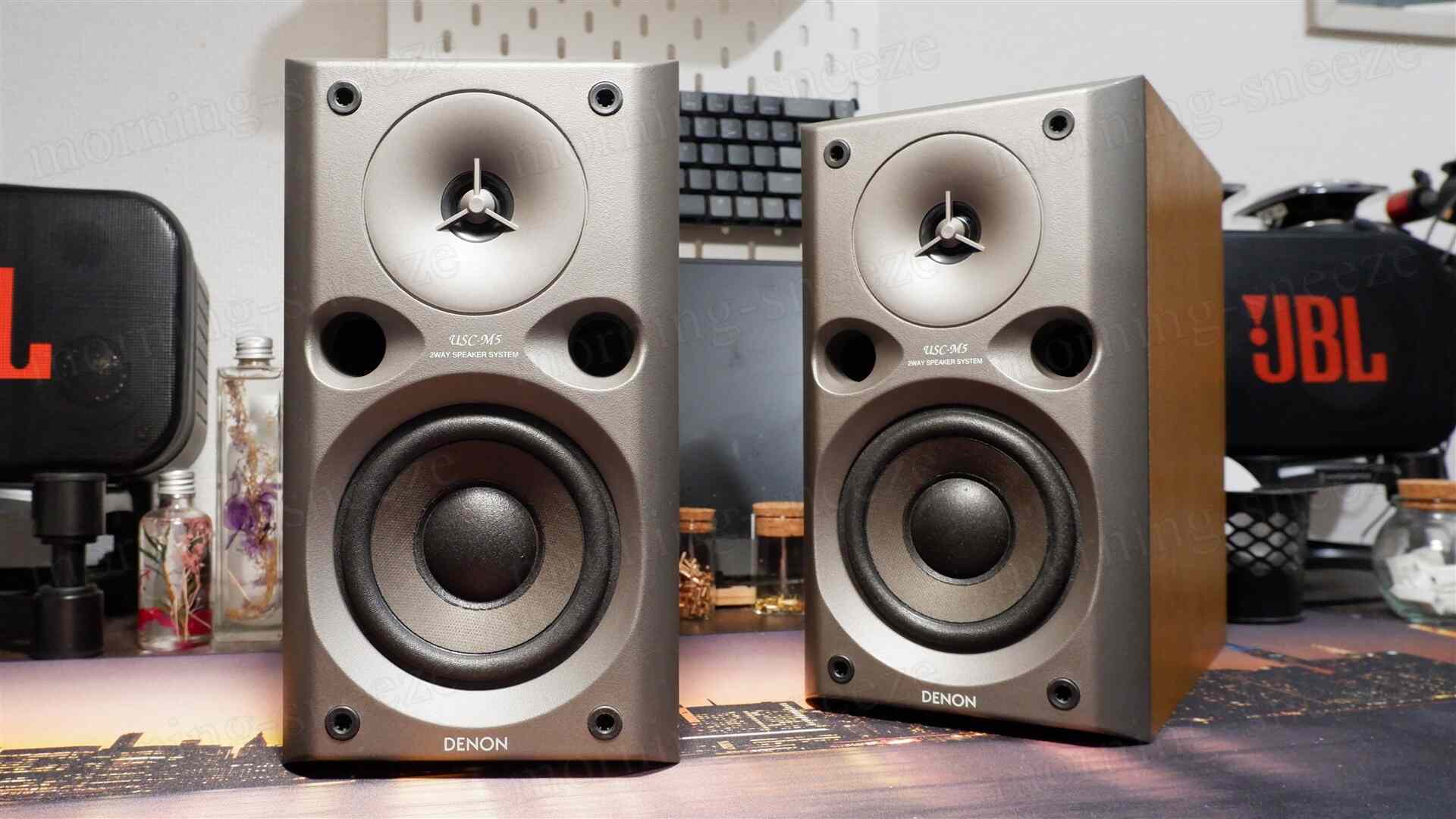 DENON デノン USC-M5 スピーカー 左右ペア DENON USC-M5 を鳴らしてみる - いつか消える文章