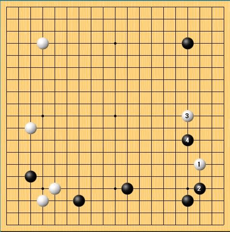 辺の定石？ - 一碁一語一絵