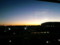 西の空