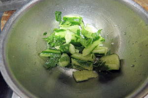 キュウリ即席漬け