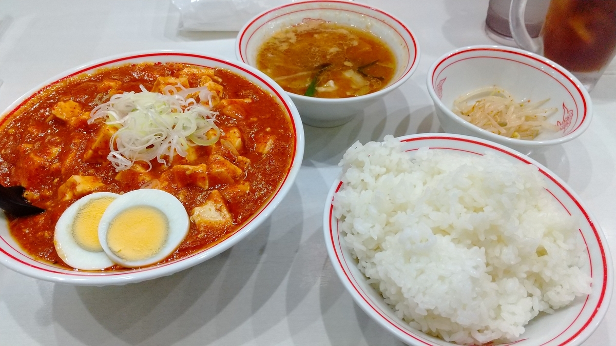 蒙古タンメン中本麻婆豆腐定食
