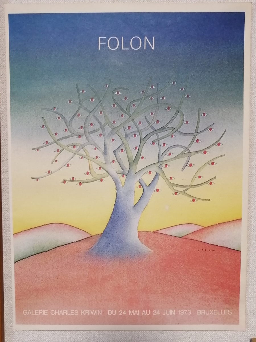 額装済/TGhe other journey/ジャンミシェルフォロン/ポスター 額装済/TGhe other journey 1979（ジャン ミシェル フォロン）/アート