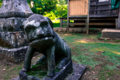 [神社]天城神社 狛犬 吽形