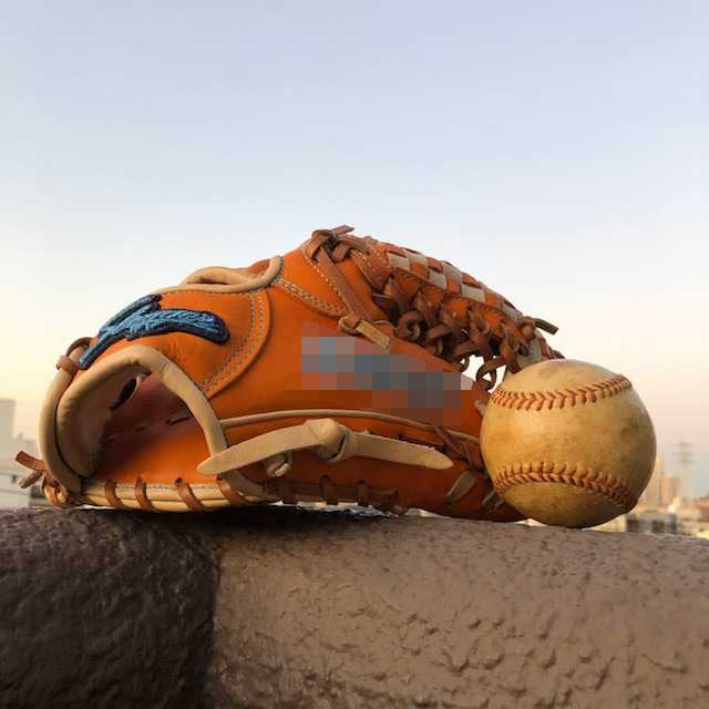 久保田スラッガー 軟式 内野 レアラベル 久保田スラッガーラベル交換の