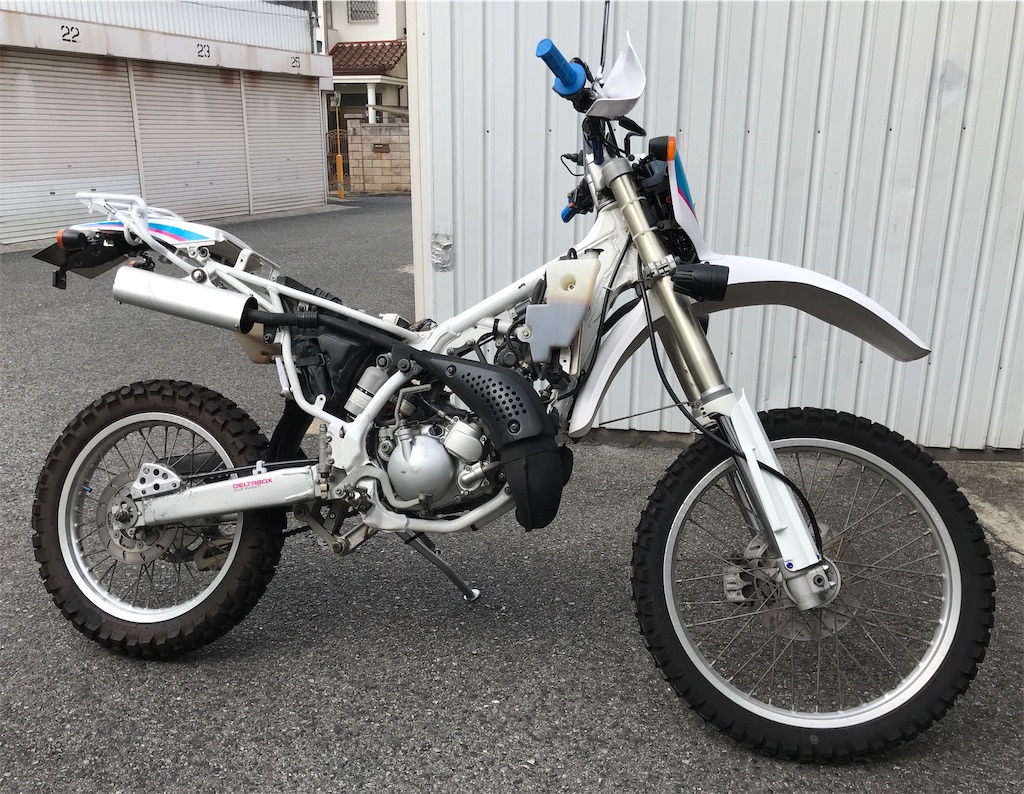 ヤマハ DT200WR 書類なし部品取り