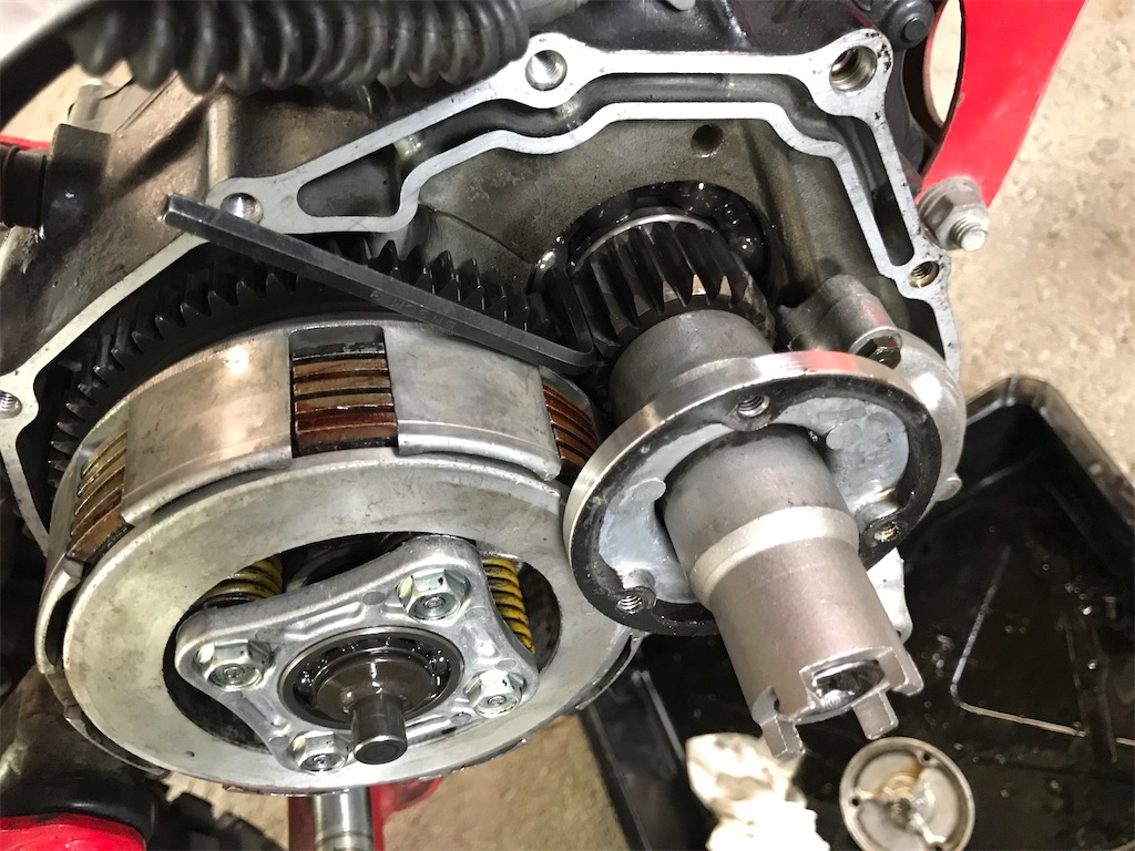XLのクラッチプレートを交換 - moto4とバイクライフ