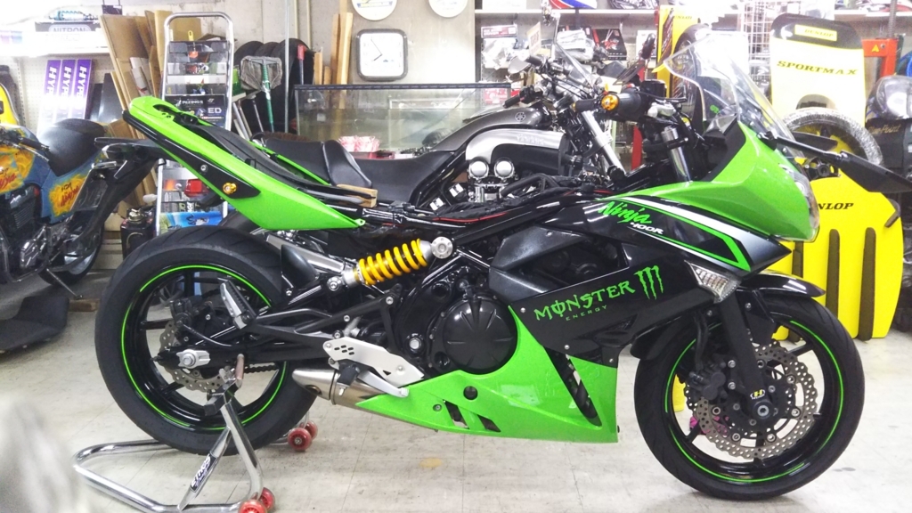 Ninja400R (車検整備) - moto shop TG's diary Ninja400R (車検整備) - moto shop TG's diary