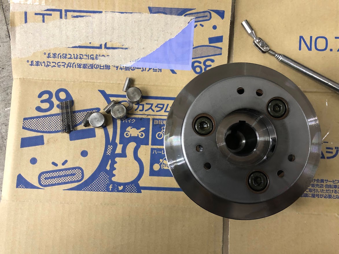 748R 2000年式 純正 フライホイール ワンウェイクラッチ シフトコントロールフォーク ジェネレーター カバー その他 エンジン部品 748 748S