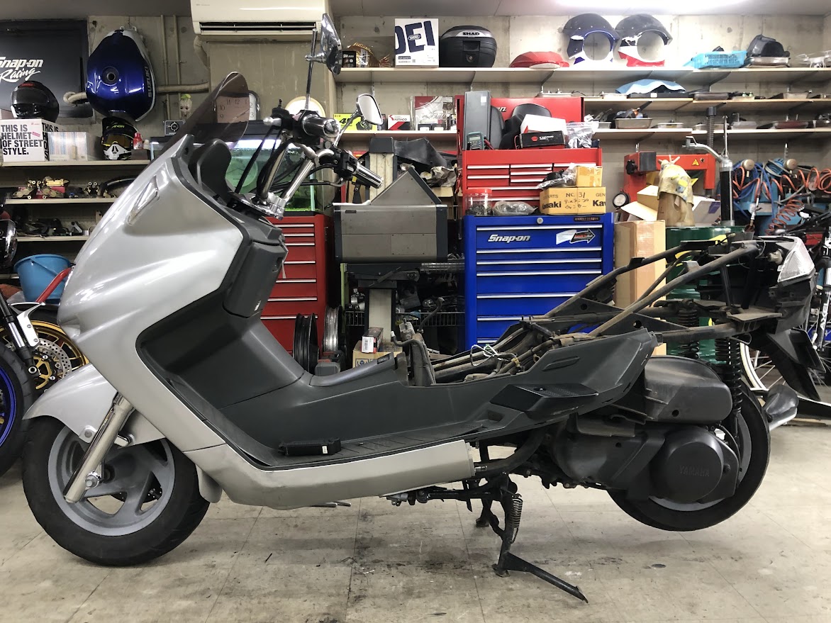 初期型マジェスティ (キャブOH) - moto shop TG's diary