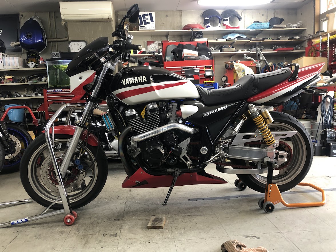 XJR1300逆車 （車検） - moto shop TG's diary