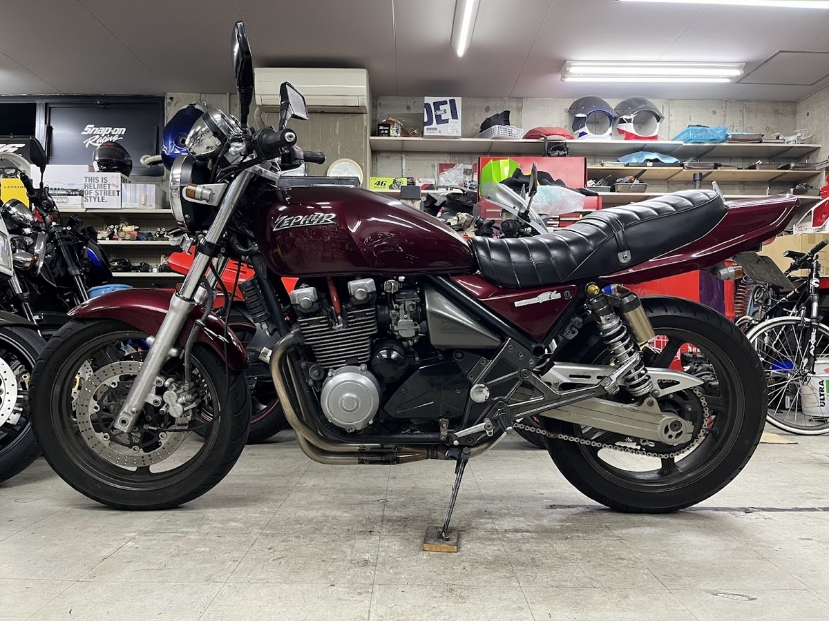 ゼファー400 （ヘッドライト不灯修理） - moto shop TG's diary