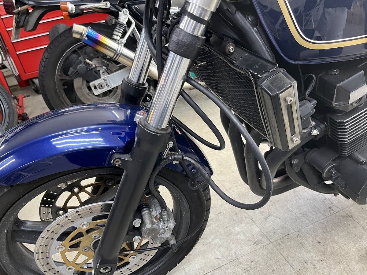 ZRX400 （ブレーキホース交換） - moto shop TG's diary
