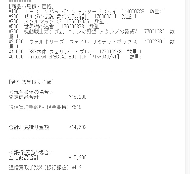 中古買取 駿河屋のあんしん買取を使った時の話 元アベンジャーのcoj