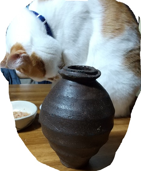 南蛮　粽花入 南蛮粽花入 | 古美術いもと