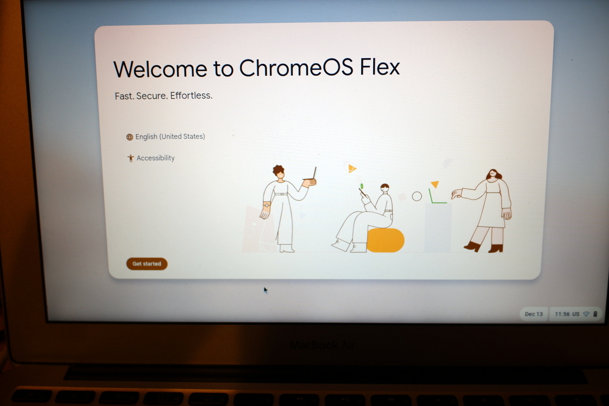 古いMacBook Air（Late2010）Chrome OS Flex Chromebook化 