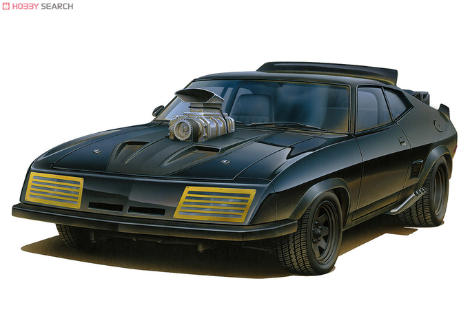 プラモデルマッドマックスのインターセプターのウェザリングを