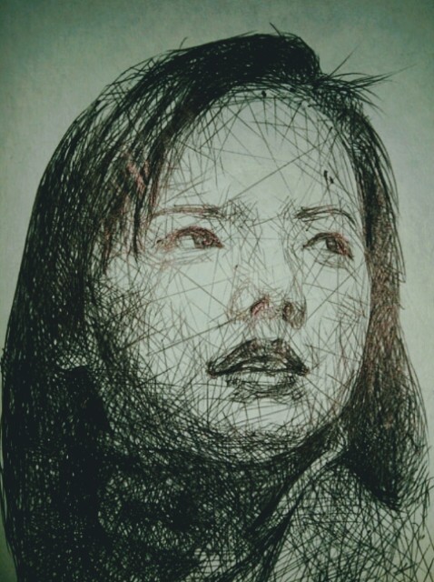 国画  没骨画  日本画 月岡耕漁による浮世絵「Seiô-bo, from the series 