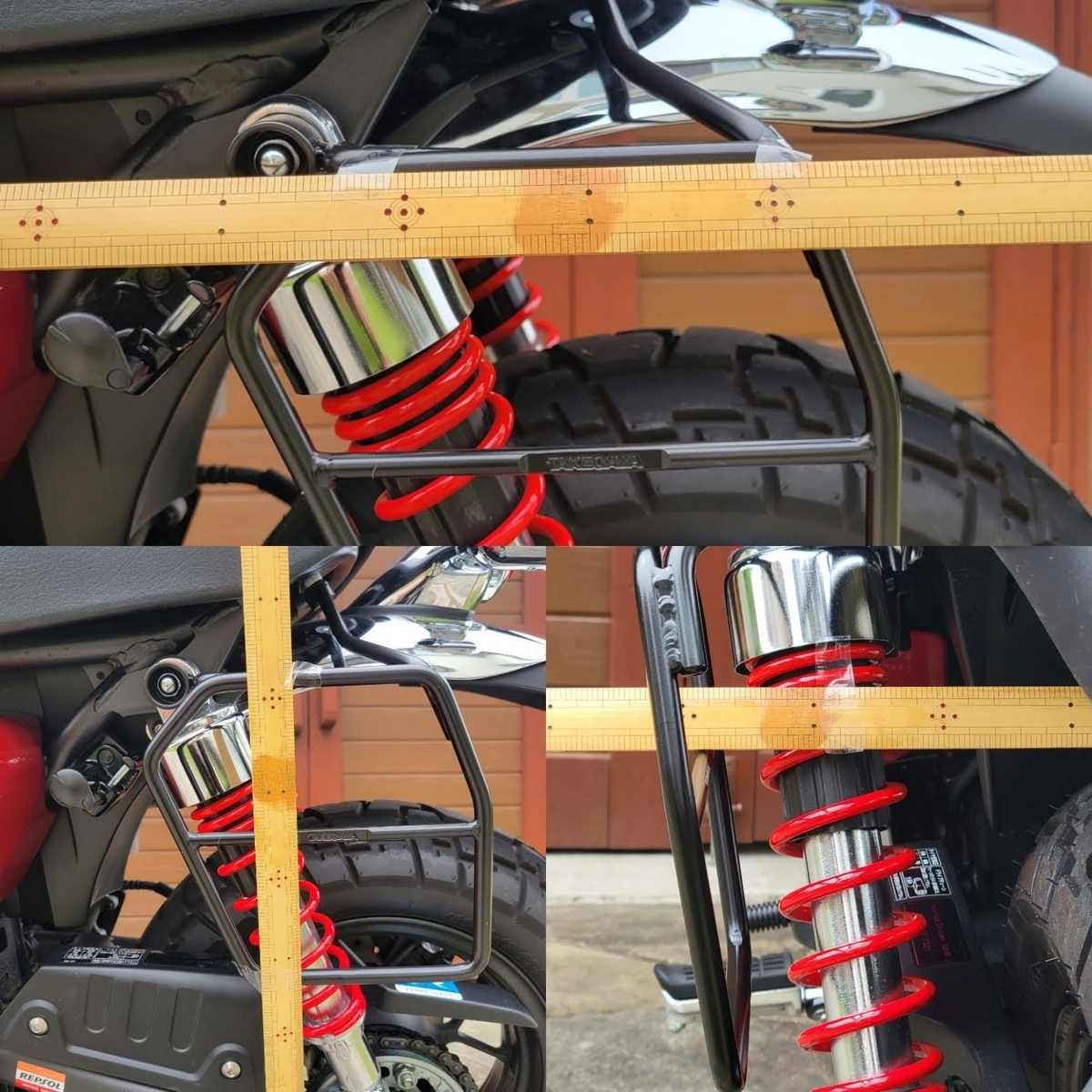 デイトナ DAYTONA バイク用 サイドバッグサポート モンキー125