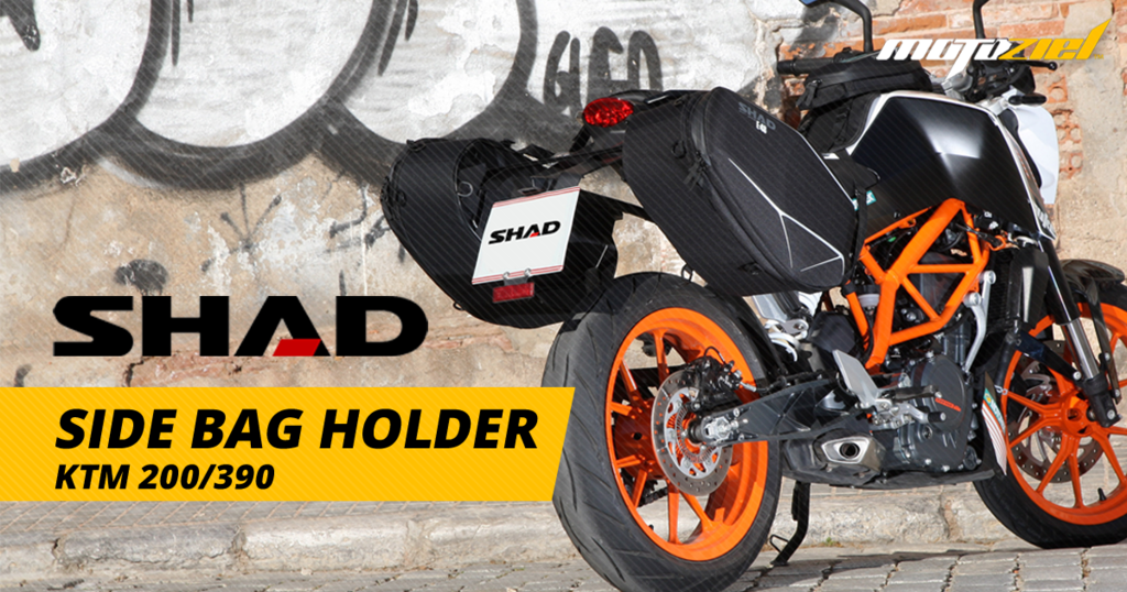 SHAD FITTING SIDE BAG HOLDER-KTM 200/390 (PAIR)