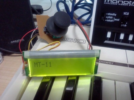 CASIO MT-11 circuit bending （カシオトーン MT-11の改造） - Caution