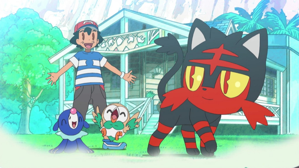 ポケットモンスター サン ムーン 第16話 雑感 御三家登場も台詞はポケモン語のみ Mouseionのブログ