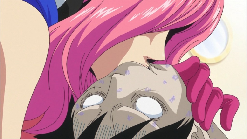 Onepiece 第785話 雑感 神回 姉ちゃんのベロチュウ 糸引くとかやりすぎでしょ Mouseionのブログ